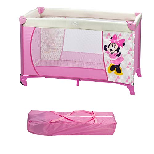 Cuna Viaje Minnie Disney con Ruedas