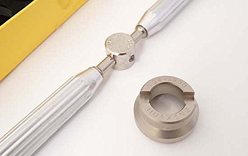 CursOnline® Kit Profesional Abridor para apertura de altavoces Rigate dentadas de relojes Rolex tipo ideal para Relojero, Fai Da Te Ed Artesanales.