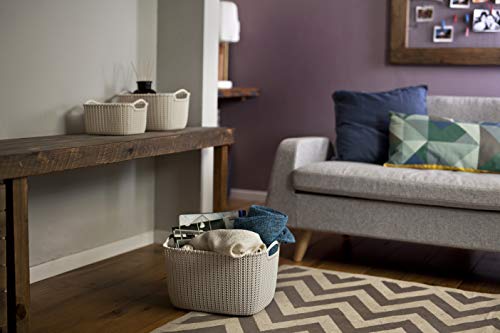 Curver Rectangular L ~19L, Blanco Oasis, 37.6x26.8x21.6 cm, 230005