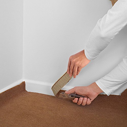 Cúter, Tacklife UKS02 Cuchillos con 5 Hojas, Mango de Acero Inoxidable con Agarre Antideslizante Suave y Bloqueo de Liberación Rápida