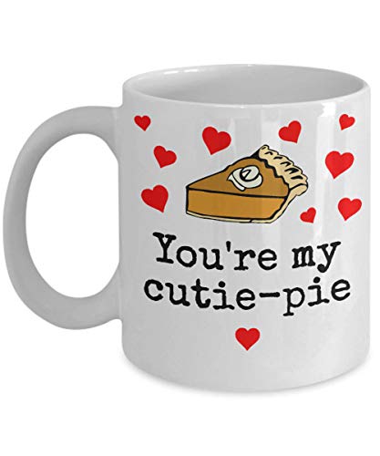 Cutie Pie Mug - You're My - Hearts Valentine Gift Coffee Cup