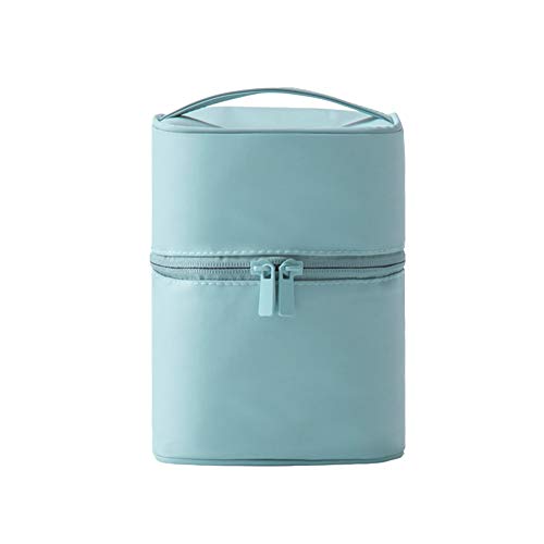 CXJC Color sólido rectangular cosmética Bolso, trabajo al aire libre Cosmética de viaje bolsa de almacenamiento, portátil bolso cosmético, Corea del multifuncional de gran capacidad de almacenamiento