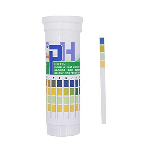 cypressen Tiras de Papel de Prueba PH para Pruebas de acidez alcalina (Valor PH, Universal, para Papel de Prueba de ácido láctico, PH 4,5-9,0; 0-14; 1-14)