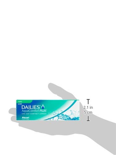 Dailies Plus Toric Lentes de Contacto Tóricas Diarias, R 8.8, D 14.4, 4 Dioptrías, Cilindro 0.75, Eje 180-30 Lentillas