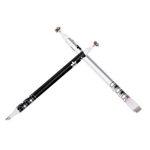 dailymall 5Pcs Maquillaje Nail Art Liner Pinceles Set De Lápices Magnéticos DIY Cat Eyes UV Gel Painting Drawing Sticks Kit