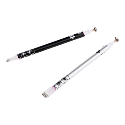 dailymall 5Pcs Maquillaje Nail Art Liner Pinceles Set De Lápices Magnéticos DIY Cat Eyes UV Gel Painting Drawing Sticks Kit