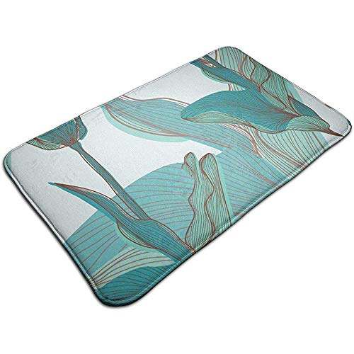 DaiMex Alfombrilla Elegante, sin Costuras, con diseño Abstracto, Tulipanes, Flores Alfombrilla de baño Alfombra de Cocina 40x60 cm