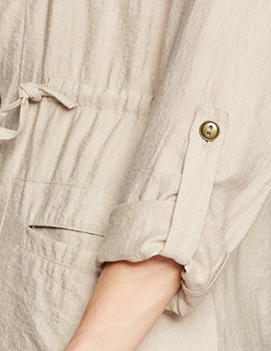 Damart Veste saharienne Abrigo, Beige (Beige Pastel), 42 ES para Mujer