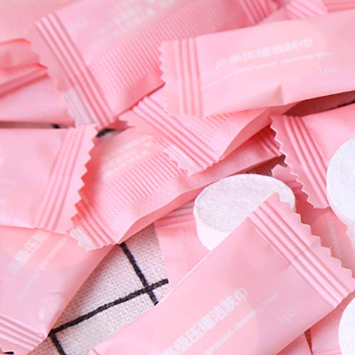 Dancepandas Toalla Comprimida Desechable 200PCS Paños Pastillas Toallitas Humedas Individuales Expansible Toalla de Viaje para Viajes Deportes Camping