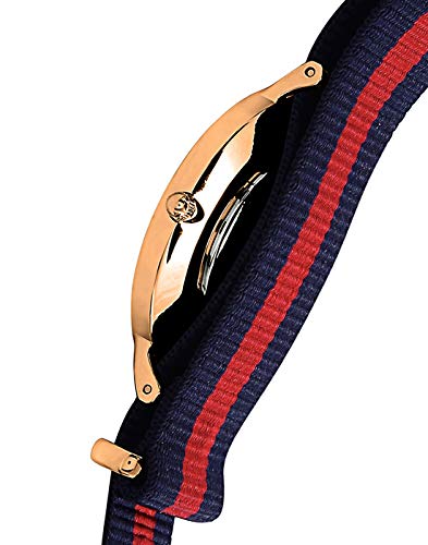 Daniel Wellington DW00100001 - Reloj de Pulsera para Hombre, Blanco/Plata