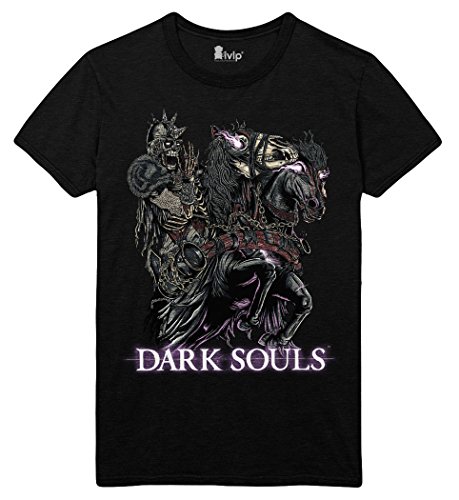 Dark Souls 3 - Camiseta de manga corta, diseño de caballero zombie, talla S
