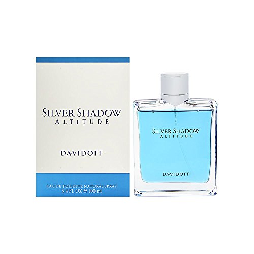 Davidoff Silver Shadow Altitude eau de toilette Hombres 100 ml - Eau de toilette (Hombres, 100 ml, Toronja, Verde pimiento, Bayas de enebro, Cardamomo, Comino, Curcuma, Madera de cachemira, Aerosol)