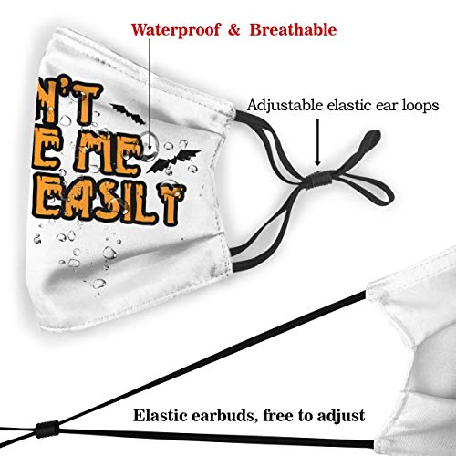 DDOBY No me asustes I Poop fácilmente 2 Capucha protectora de moda | Lavable y reutilizable | Lindas máscaras para mantener el calor | Unisexo