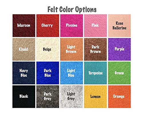 Deauville Organizador de lona en L, bolsa de fieltro, bolsa de fieltro, para organizar el bolso (estilo B), Limón (Amarillo) - JKS-B-6-Lemon