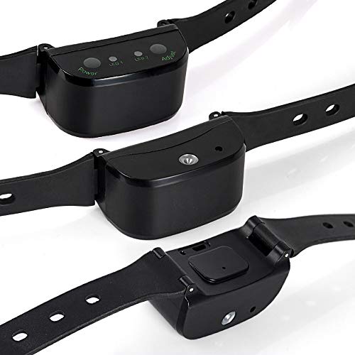 Decdeal Collar de Entrenamiento de Perros Cuello de Adiestramiento con Rociador para Mascotas con Control Remoto Impermeable para Dejar de Ladrar para Perros Pequeños y Medianos