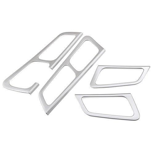 Decoración interior de la cubierta de la manija de puerta de coche