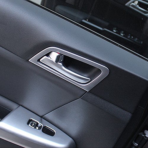 Decoración interior de la cubierta de la manija de puerta de coche