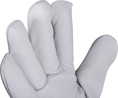 délimination uhman. OX on Stone de gants de travail en cuir doux Gants avec dos spandex Taille 9–12 + 1 paire Bouchons anti-bruit de 3 m