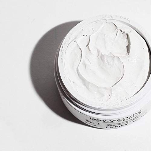 Dermaceutic Mask 15 - Mascarilla facial que controla la grasitud y el sebo - Mascarilla de arcilla de bentonita, ácido glicólico y ácido salicílico - Limpieza profunda de poros - 50 ml