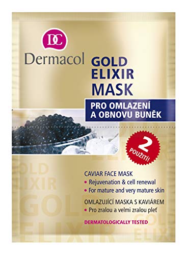 Dermacol Gold Elixir Mascarilla Facial - 16 ml