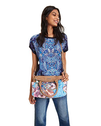 Desigual - BOLSO MEXICAN CARDS LOVERTY Mujer color: 5029 talla: T UNICA