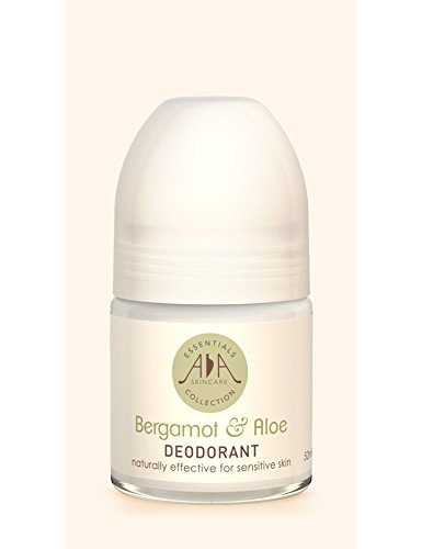 Desodorante en rollo natural Bergamot & Aloe - Sin aluminio, sin alcohol, sin perfumes sintéticos - Aceites esenciales puros