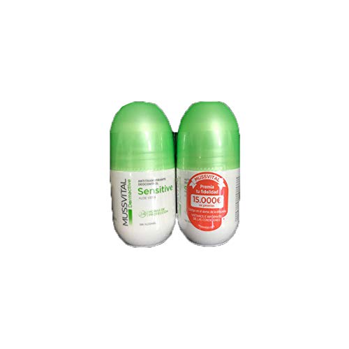DESODORANTE MUSSVITAL DUPLO 2 ROLLON SENSITIVE 2 X 75ML