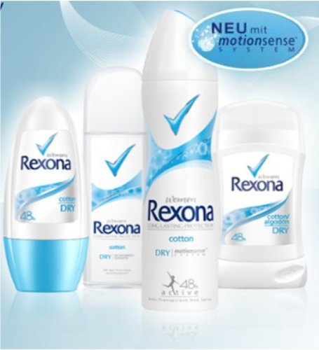 Desodorante Rexona para mujer Cotton Dry (3 x 40 ml)
