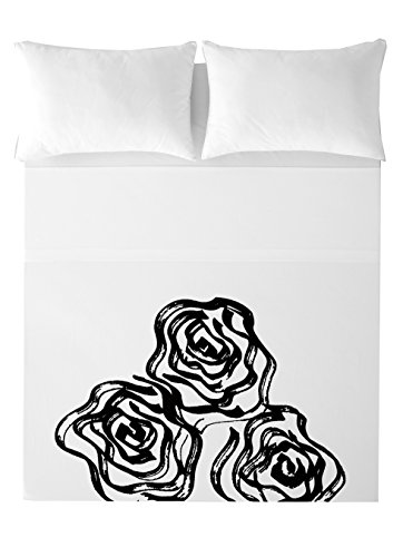Devota & Lomba Rosas Juego de sábanas, Algodón, Multicolor, 270 x 160 cm