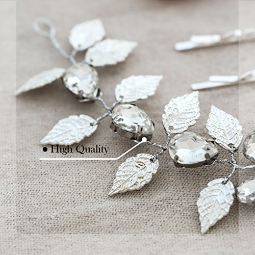 Diadema Jovono, tocado para decorar el cabello de la novia en bodas, ideal para mujeres y niñas