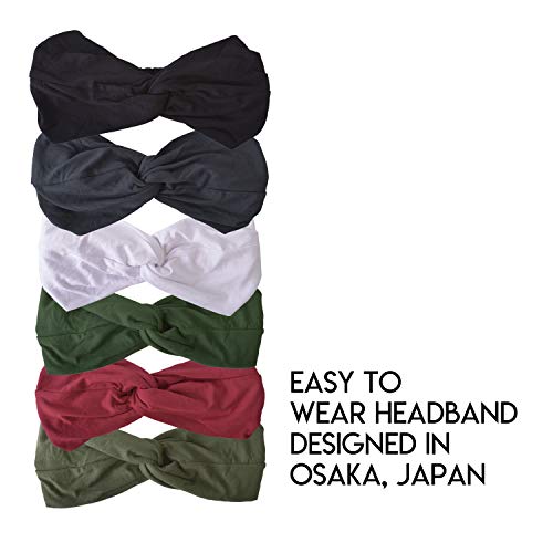 Diadema Mujer Verano Boho Yoga - Cinta Para Verano Turbante Hombre Boho Yoga Headband Banda Hippy Accesorio Caqui