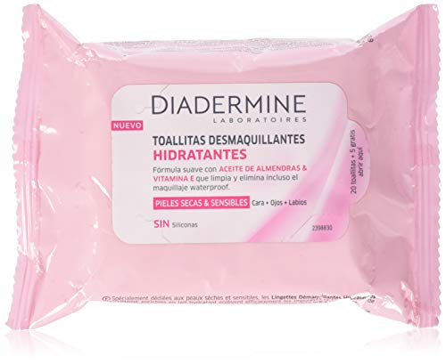 Diadermine Laboratoires Desmaquillantes Hidratantes - 25 Toallitas