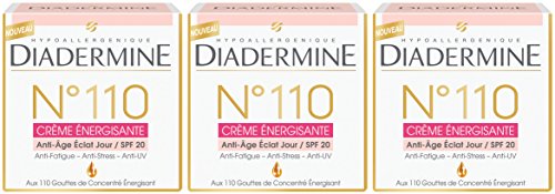 Diadermine N° 110 Crema energizante de día, 50 ml, 3 unidades