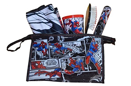 Diakakis 0500795 – neceseres de baño de plástico rojo 23 x 8 x 15 cm 5 piezas