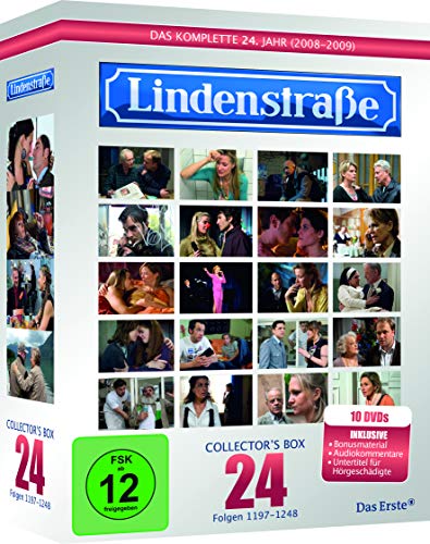 Die Lindenstraße - Das komplette 24. Jahr, Folgen 1197-1248 (Collector's Box Limited Edition,10 Discs) [Alemania] [DVD]