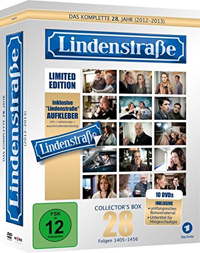Die Lindenstraße - Das komplette 28. Jahr, Folgen 1405-1456 (Collector's Box Limited Edition,10 Discs) [Alemania] [DVD]