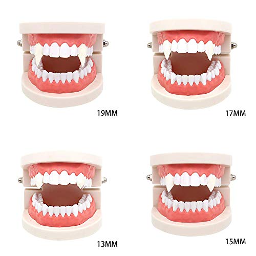 Dientes de vampiro falso diente de Halloween vampiro zombi dentadura parodia juguete fiesta colmillos mascarada apoyos Halloween Cosplay vampiro dientes Halloween fiesta Props
