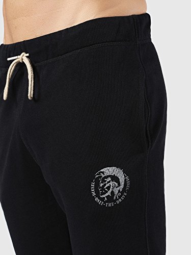 Diesel 00ST1N, Pantalones deportivos para Hombre, Negro (Black), Large
