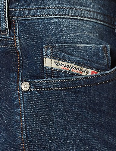 Diesel BUSTER-00SDHB-0853R-29 Vaqueros Straight, Azul (Azul 0853r), 46 (Tamaño del Fabricante: 29) para Hombre