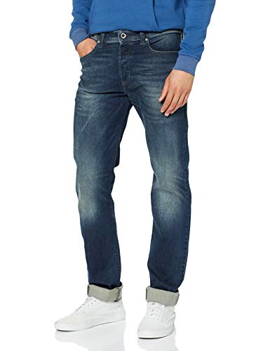 Diesel BUSTER-00SDHB-0853R-29 Vaqueros Straight, Azul (Azul 0853r), 46 (Tamaño del Fabricante: 29) para Hombre