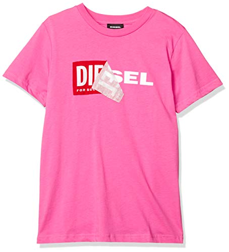 Diesel - Camiseta niña Manga Corta Rosa TDIEGO (164-170)