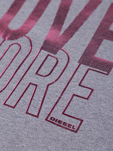 Diesel - Camiseta niña Manga Larga Gris Tarip (164-170)