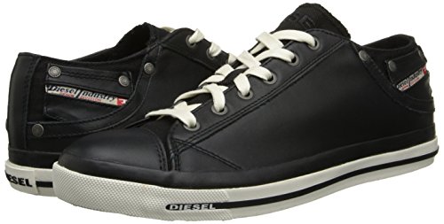 Diesel "Magnete" Exposure Low I- Sne, Zapatillas Bajas Hombre, Negro (Black), 43 EU