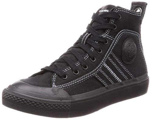Diesel S-astico Mid Lace, Zapatillas Altas para Mujer, Negro (Black T8013/Pr012), 36 EU
