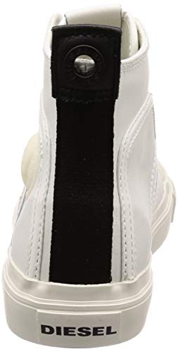 Diesel S-astico Tenis de cordones para hombre, Blanco (blanco estrella), 40.5 EU