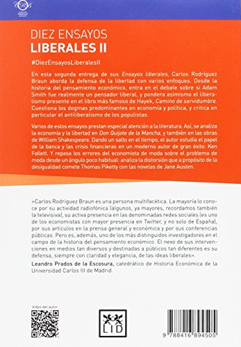 Diez ensayos liberales II: 2 (biblioteca carlos rodriguez braun)