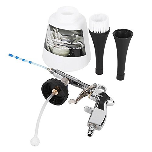 Dilwe Limpiadores para Cuidado de Interior de Coche Spray a Presión de Limpieza de Automóviles con Brocha para Motocicletas Automóviles Camión