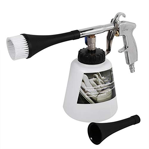 Dilwe Limpiadores para Cuidado de Interior de Coche Spray a Presión de Limpieza de Automóviles con Brocha para Motocicletas Automóviles Camión