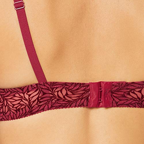 Dim Soutien-Gorge 3/4 Cup Sublim Velours Sujetador, Barniz Rojo, 100D para Mujer