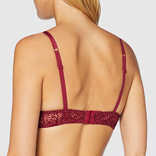 Dim Soutien-Gorge 3/4 Cup Sublim Velours Sujetador, Barniz Rojo, 100D para Mujer